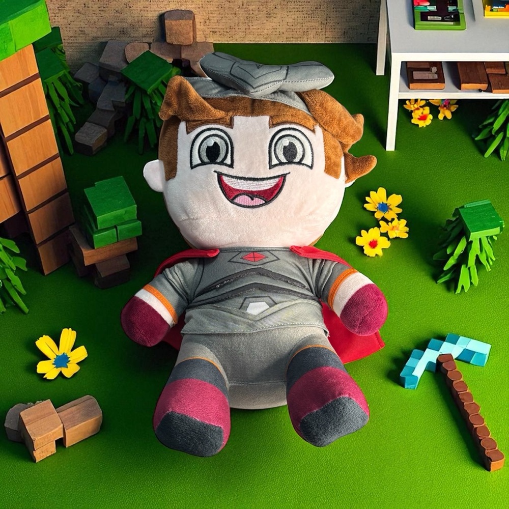 Logdotzip Jupiter Minecraft Plush Stuffed Animal Toy 12”x 9” Online Pseudonym